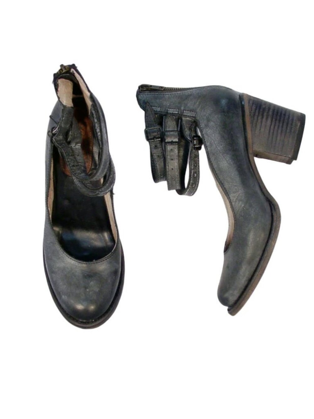 FREEBIRD Randi $215 Mary Jane Heels 8 - Handcrafted in MEXICO - Picture 2 of 8